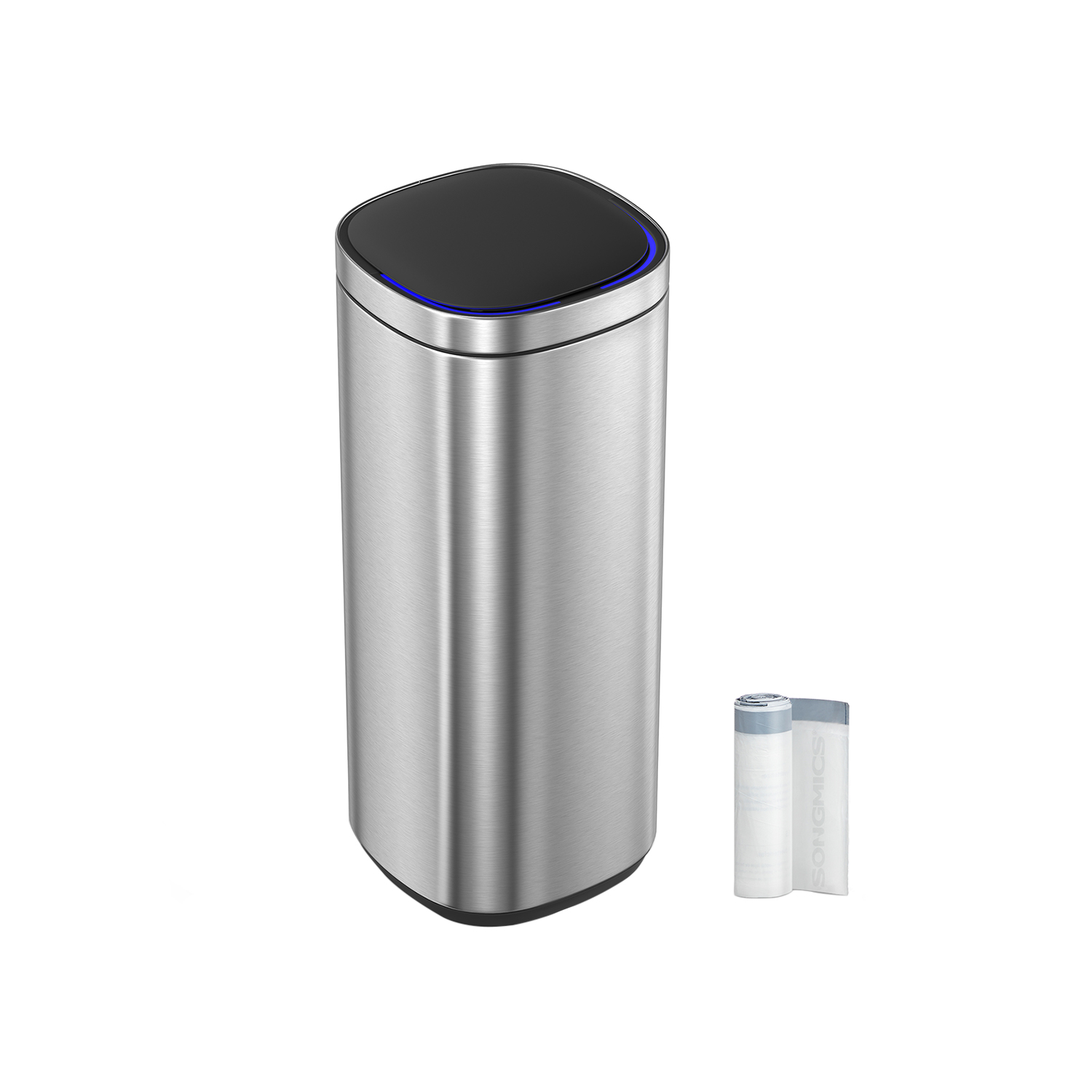 Mülleimer 500 l silber 0194343184159 SONGMICS