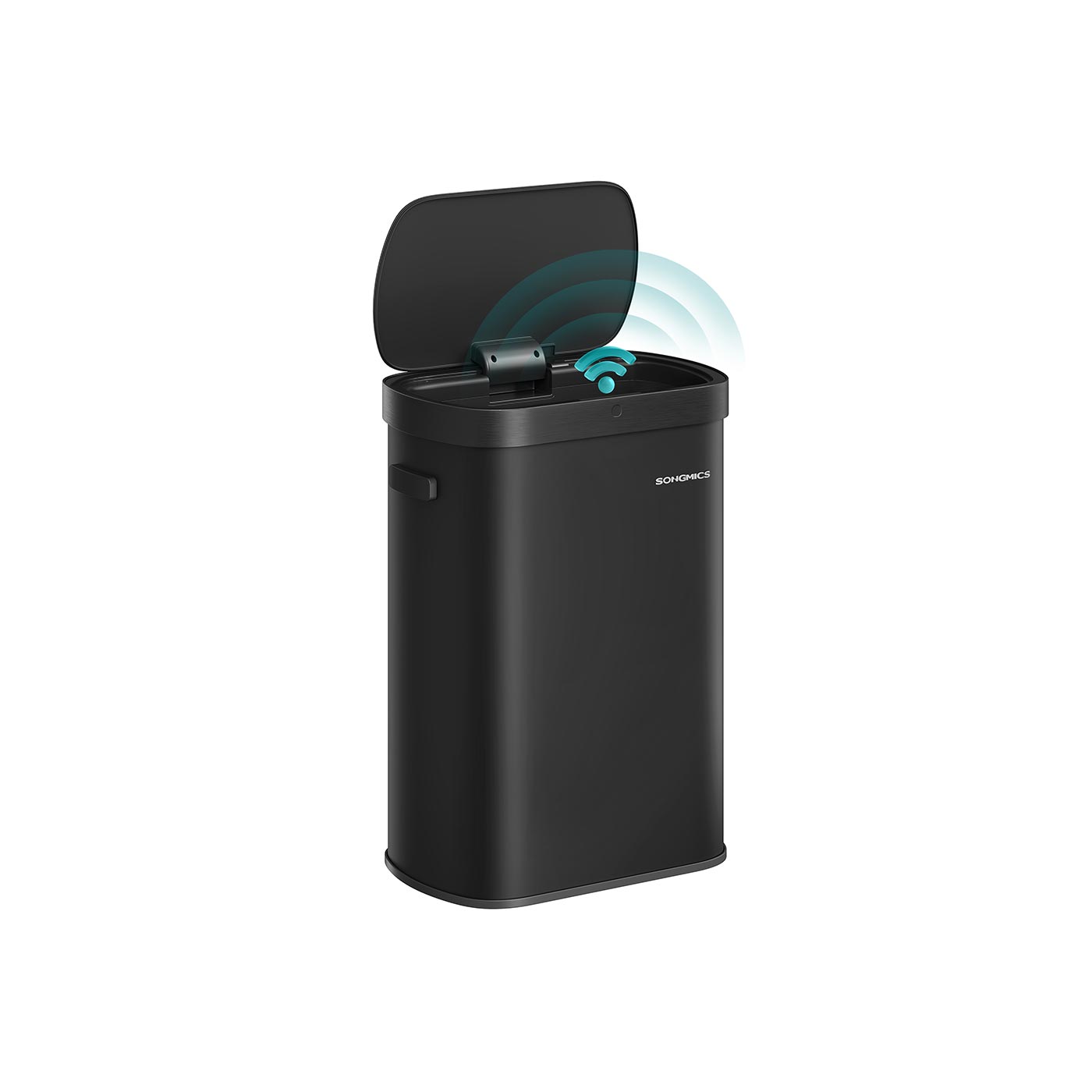 Automatischer Mülleimer mit Sensor und Softclose-Deckel aus Stahl