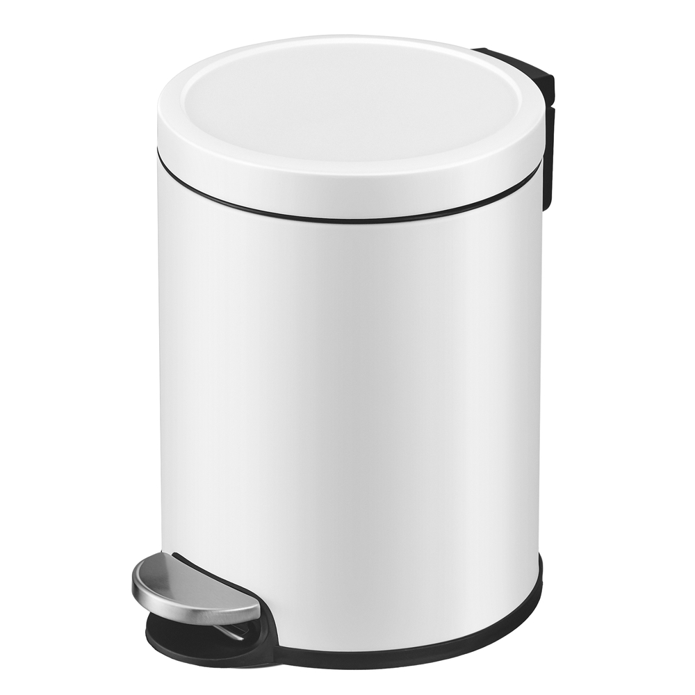 Kosmetikeimer, 6 L Mülleimer Bad, mit Softclose-Deckel