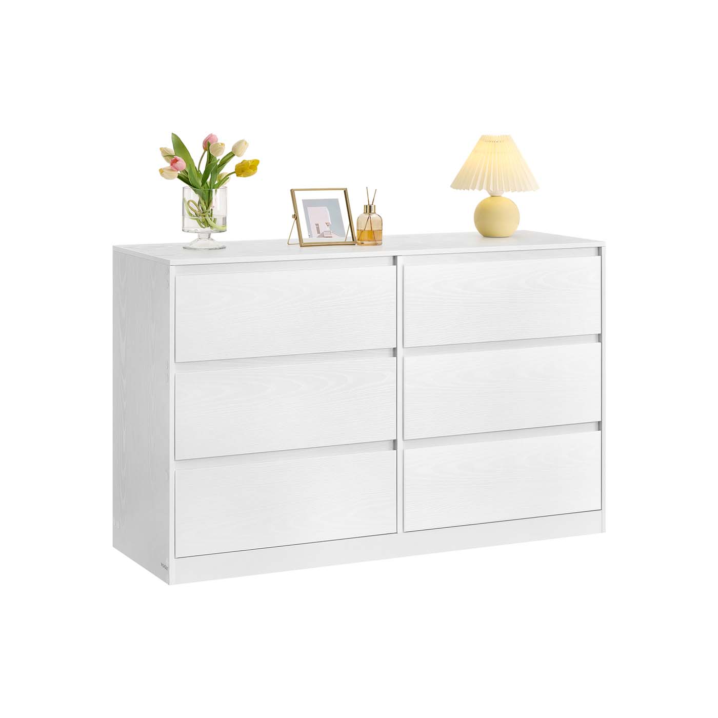 Kommode Kailyn mit 6 Schubladen für Schlafzimmer