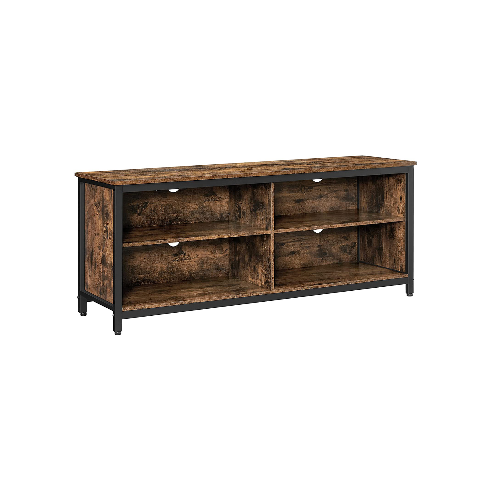 Industriestil TV-Schrank Vintagebraun-Schwarz
