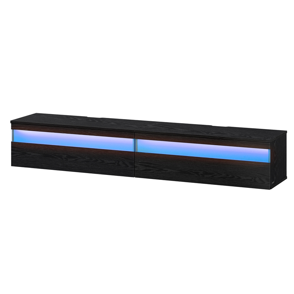 Schwebendes TV-Lowboard für Wohnzimmer, für verschiedene Fernseher, Couchtisch