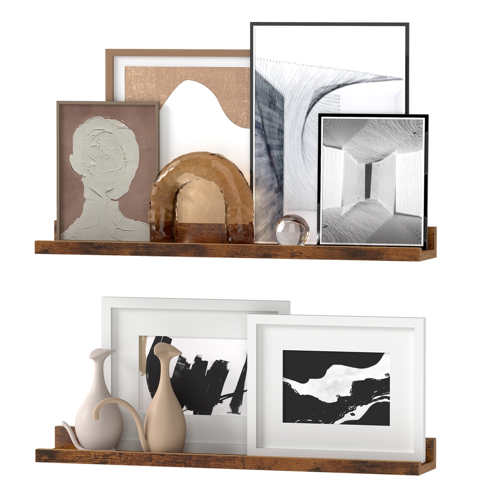 Wandregale, 2er Set, Schweberegale