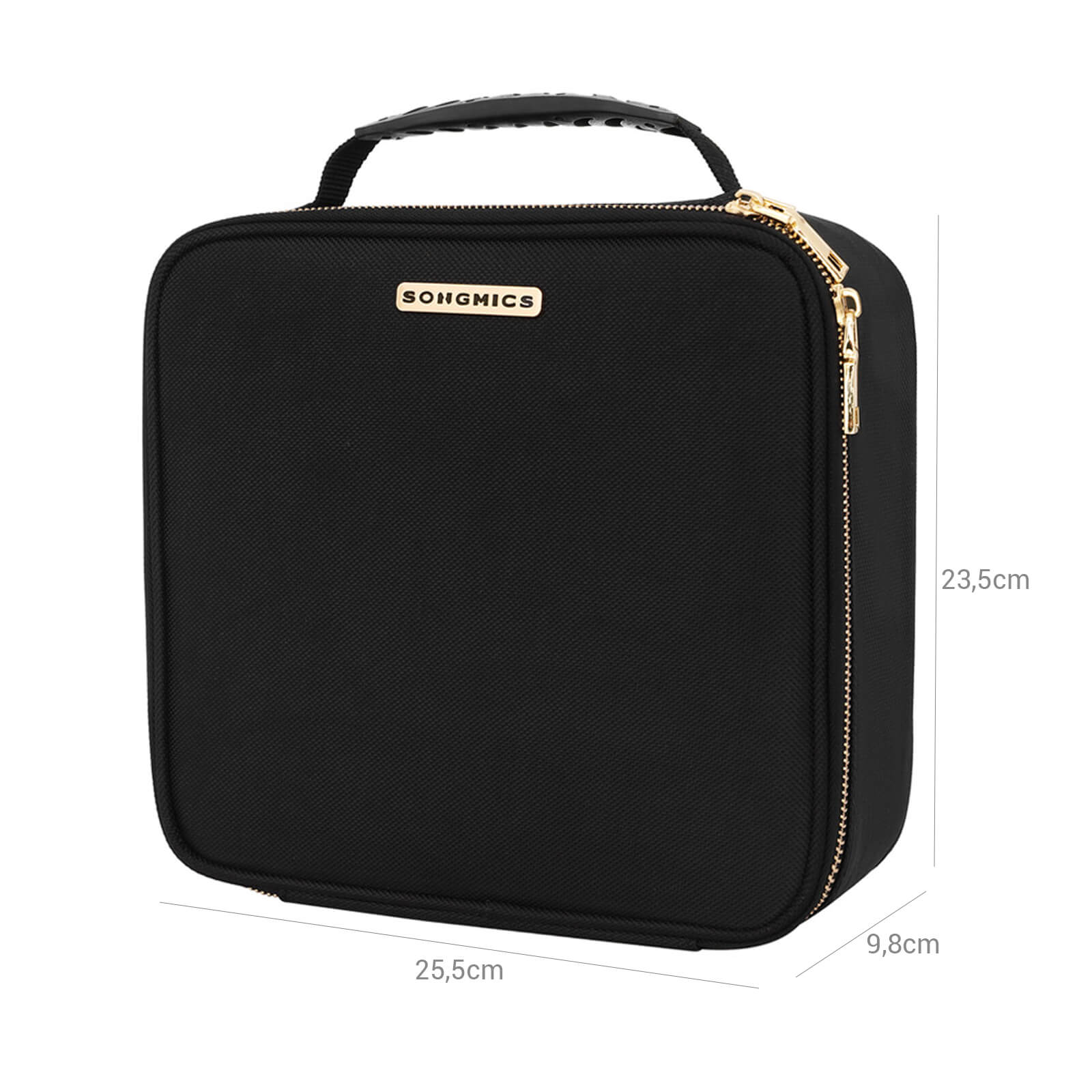 Kosmetiktasche für die Reise Schwarz