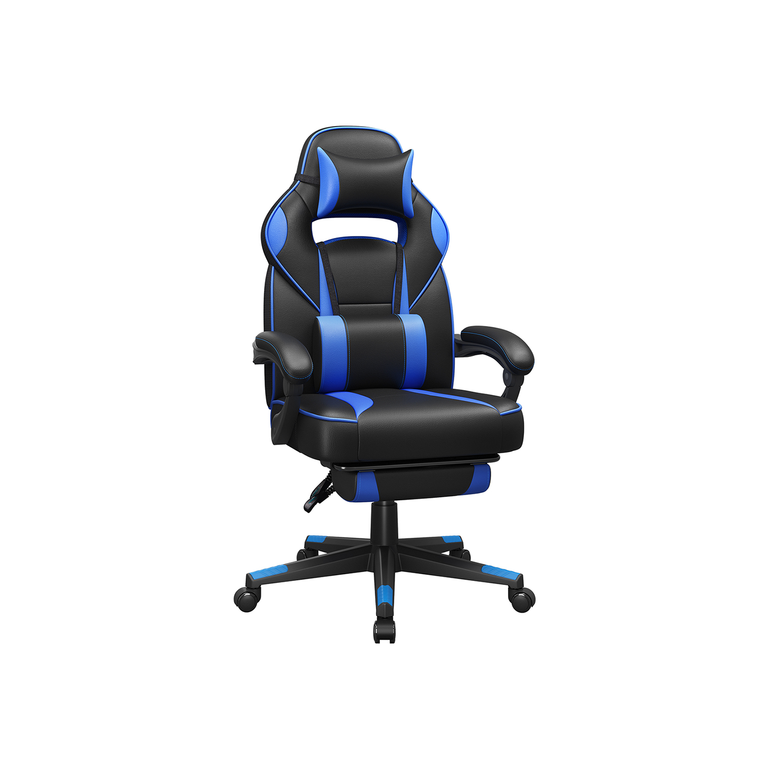 Gamingstuhl Schreibtischstuhl mit Fußstütze