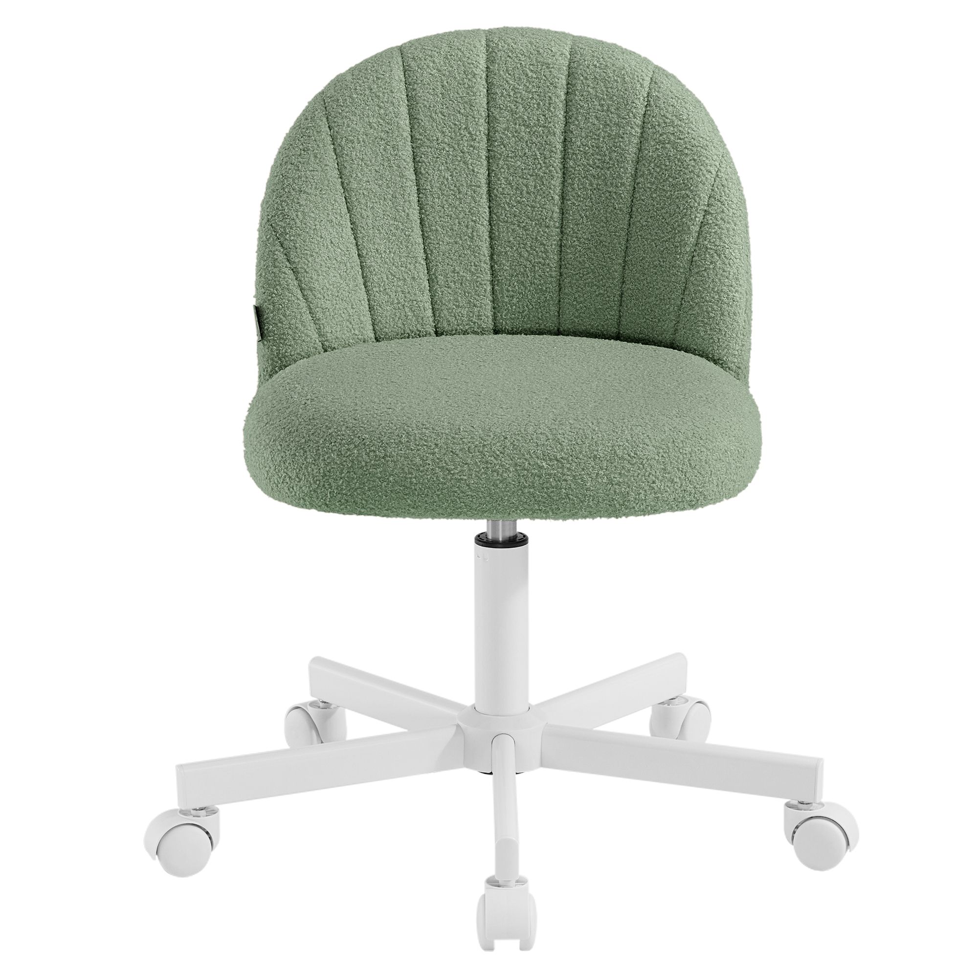 Schminkstuhl, Bürostuhl, Teddy-Fleece-Oberfläche