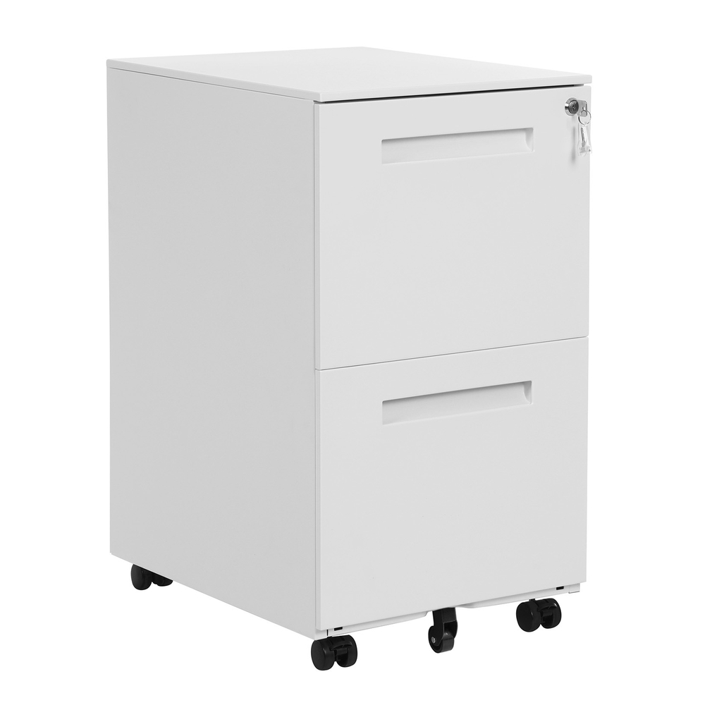 Mobiler Aktenschrank mit 2 Schubladen