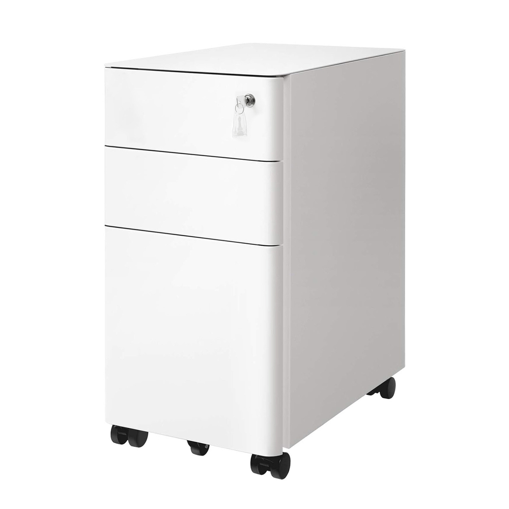 Rollcontainer, Aktenschrank, Büroschrank mit Rollen