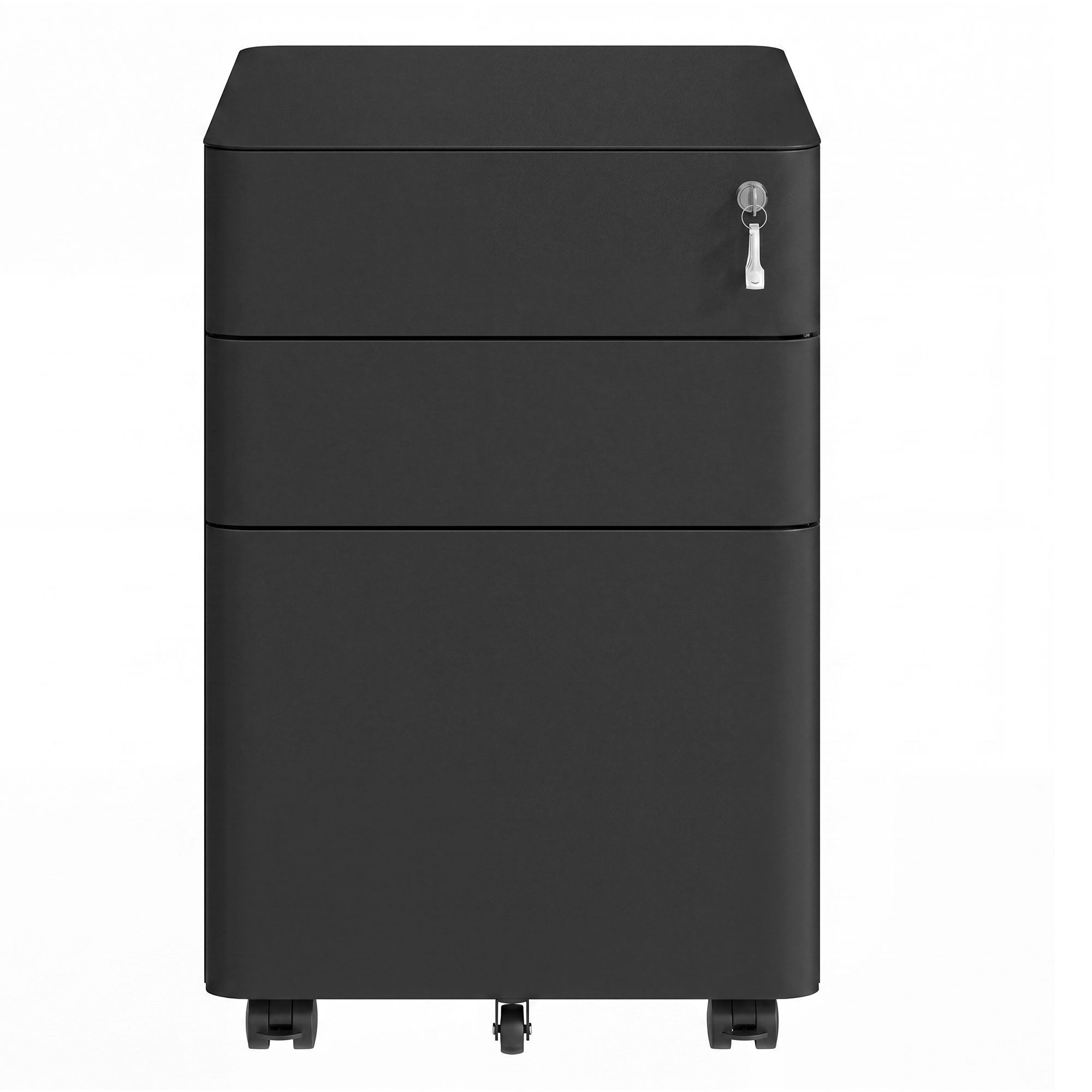 Rollcontainer, Aktenschrank, Büroschrank mit Rollen