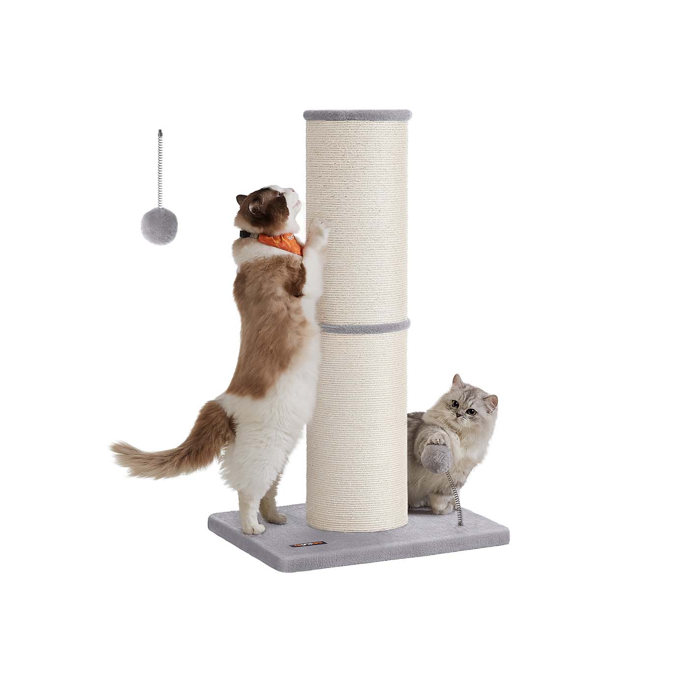 Kratzbaum XXL für große Katzen taubengrau