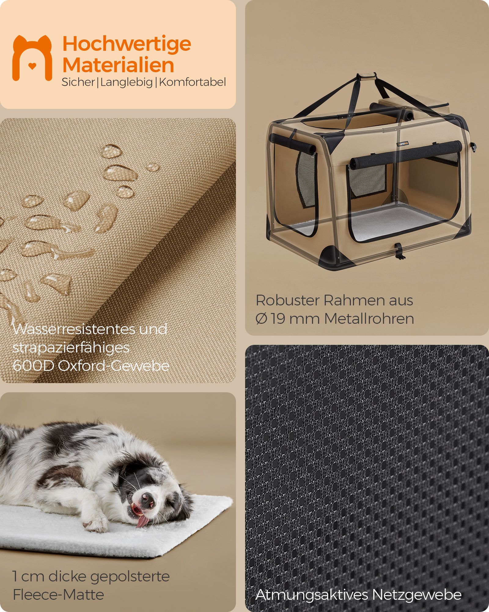 Šunų transportavimo krepšys XXL