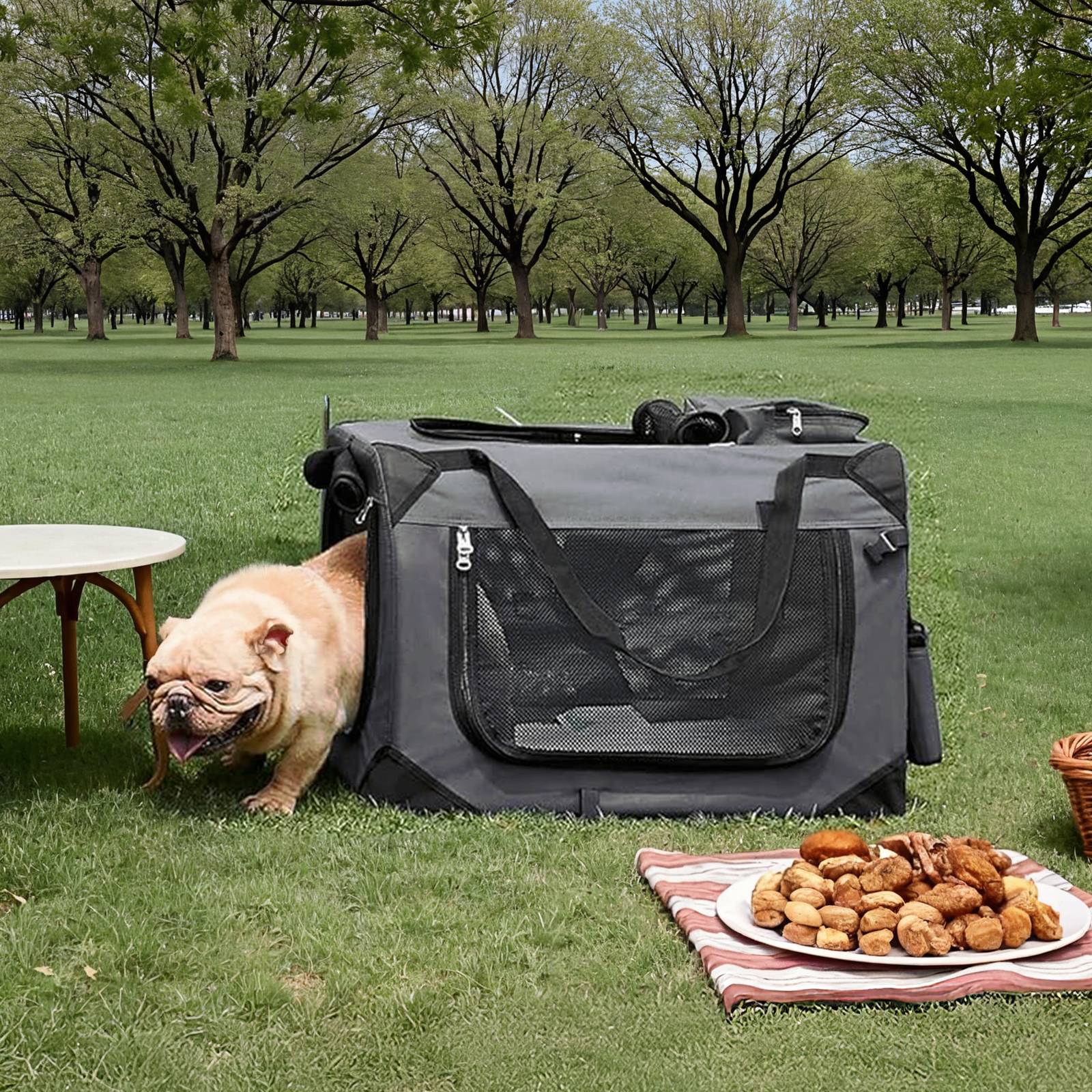 Hundebox faltbar, Transportbox Hund, Hundetasche