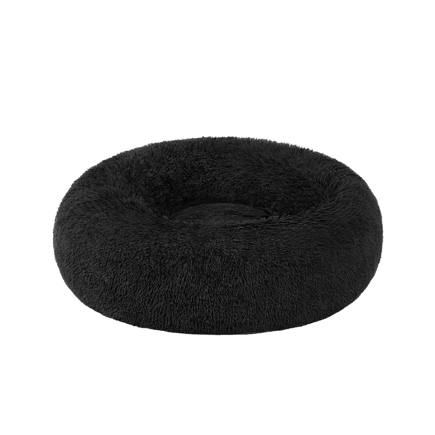 Katzenbett mit 60 cm Durchmesser tintenschwarz