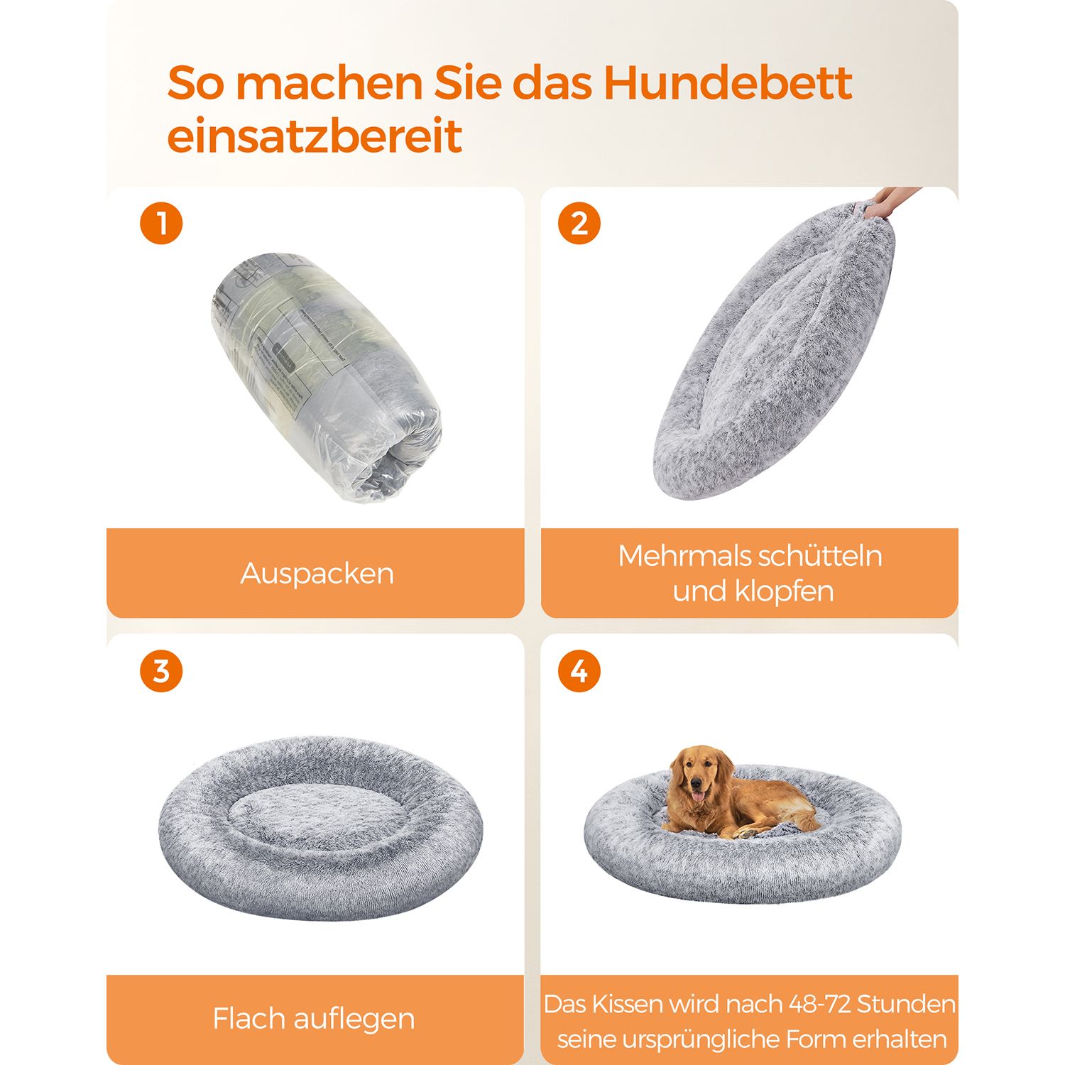 Pūkuota lova šunims