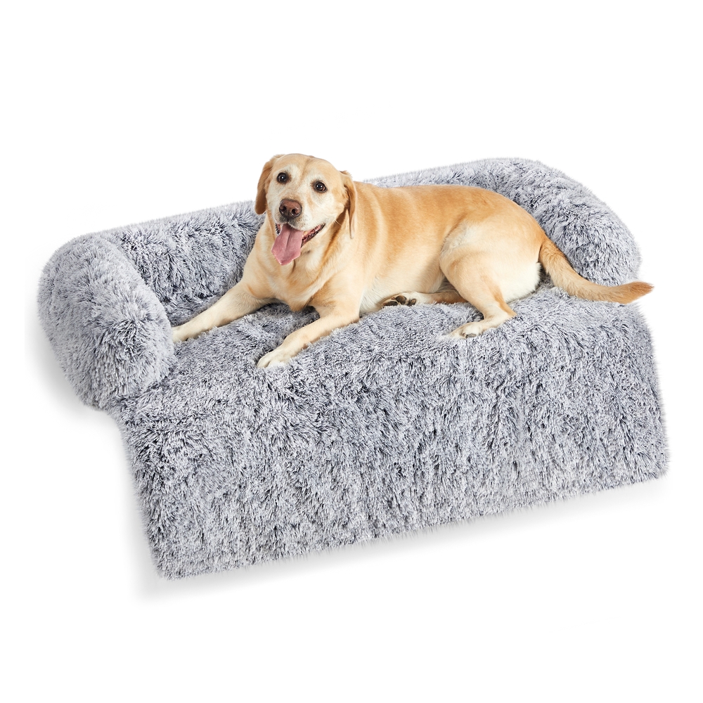 Hundebett Plüsch 122 x 95 x 18 cm Größe XXL