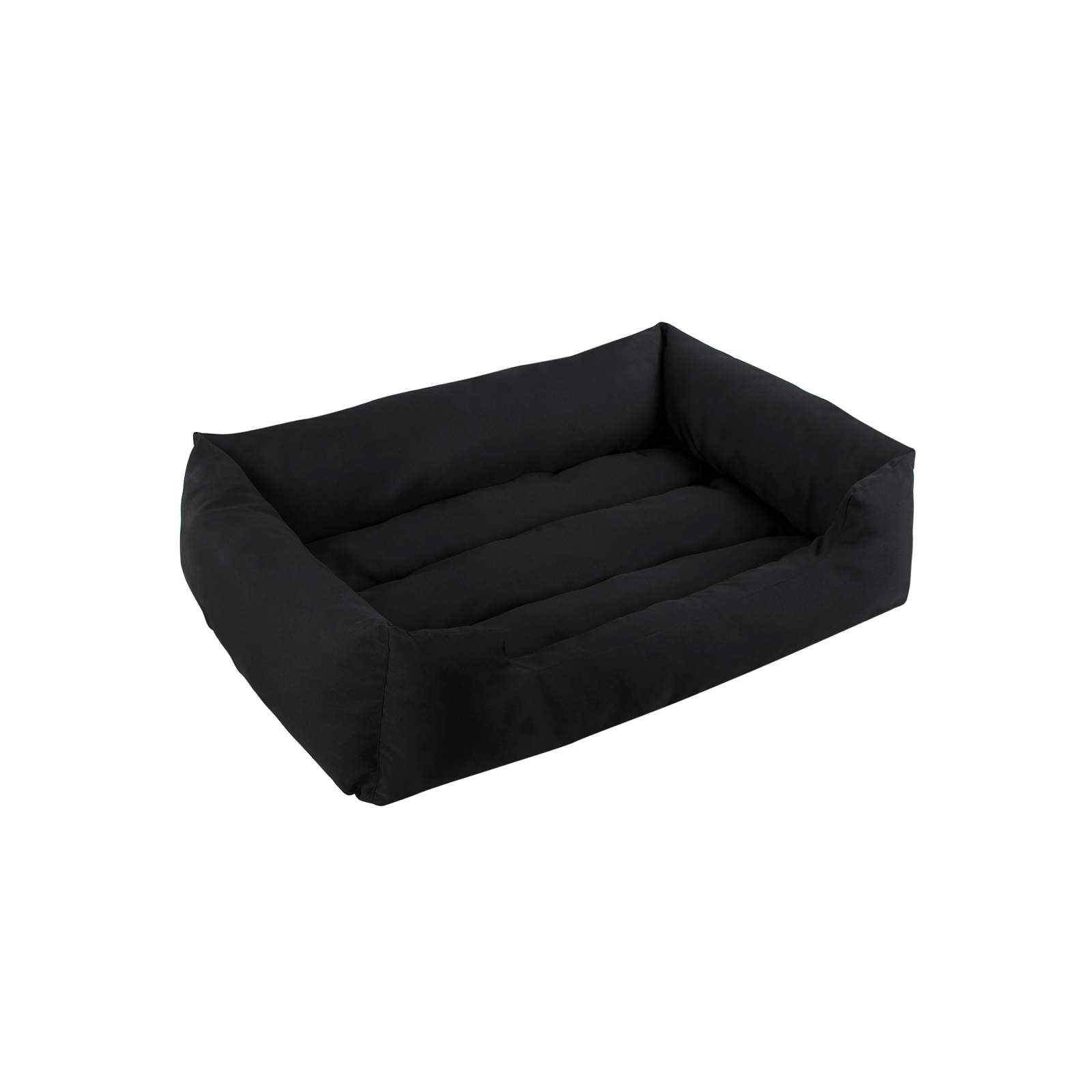 Pflegeleichtes Hundebett Schwarz XL
