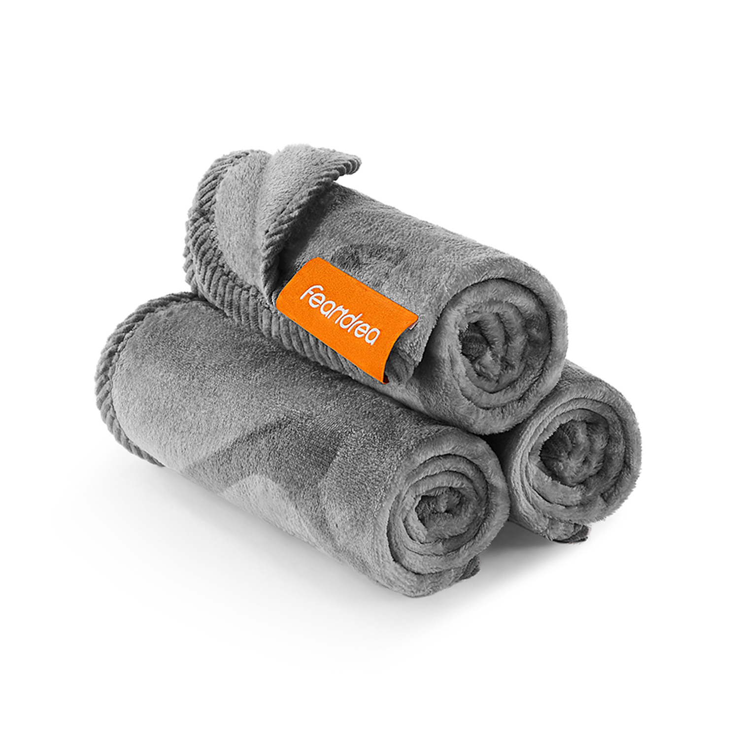 Hundedecke 3er Set XS waschbar schiefergrau