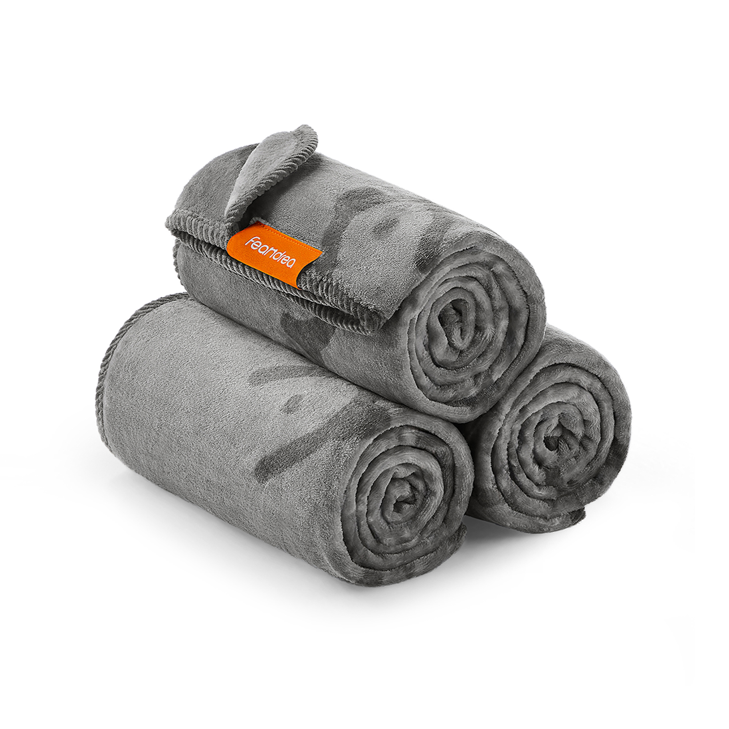 Hundedecke 3er Set L waschbar schiefergrau