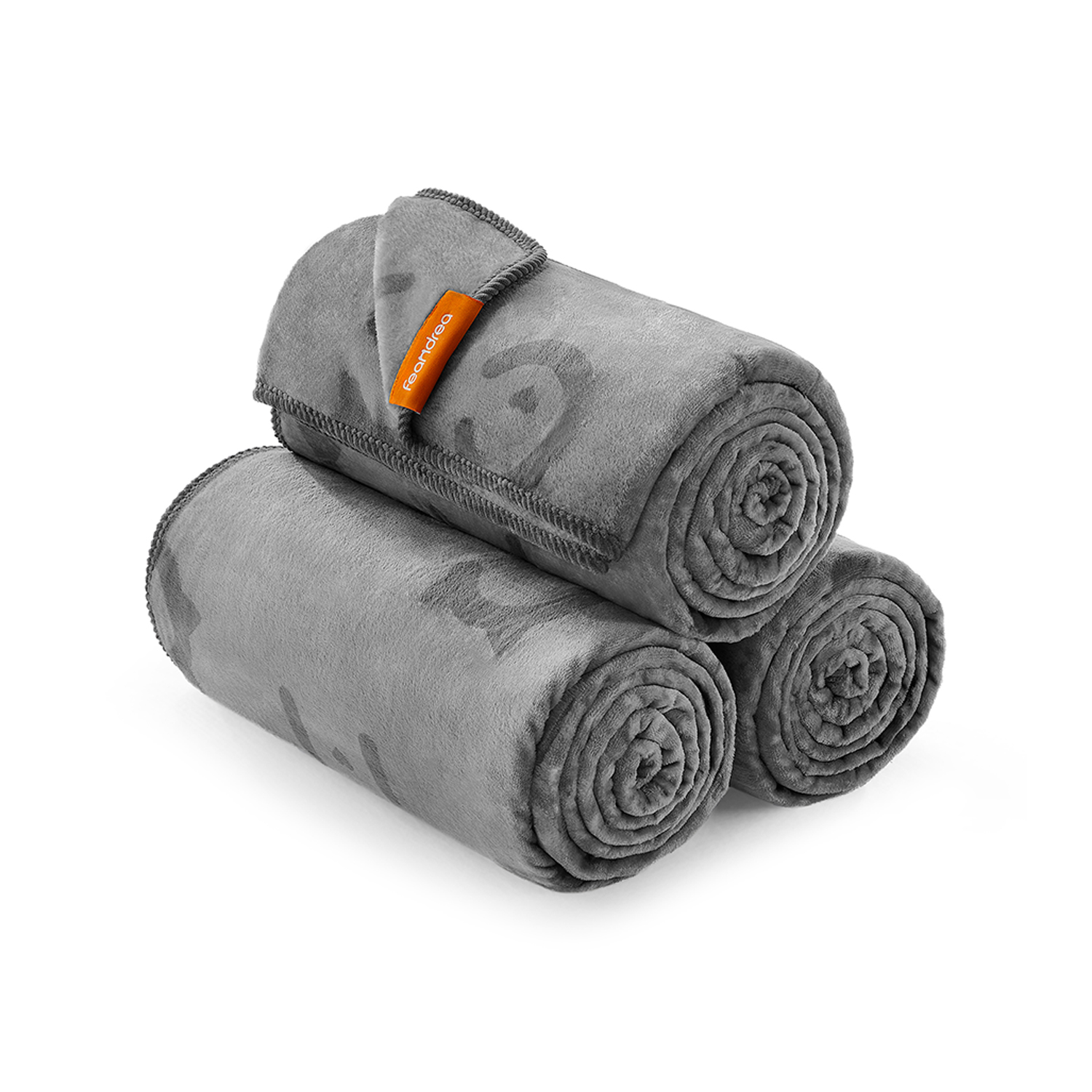 Hundedecke 3er Set XXL waschbar schiefergrau