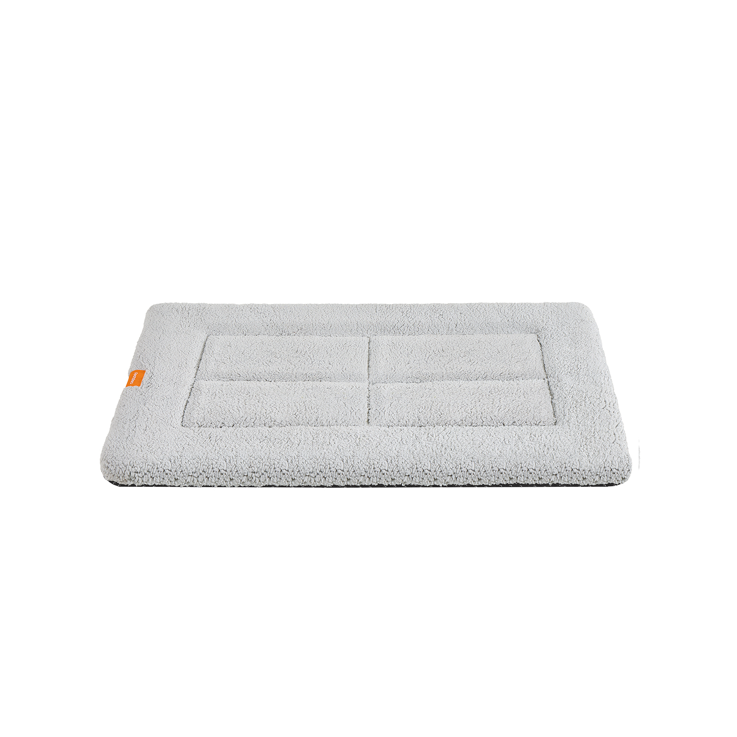 Hundedecke XXL 120 x 75 cm maschinenwaschbar hellgrau