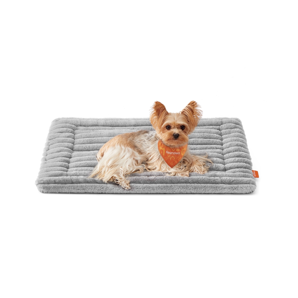 Hundedecke S 75 x 50 cm maschinenwaschbar taubengrau