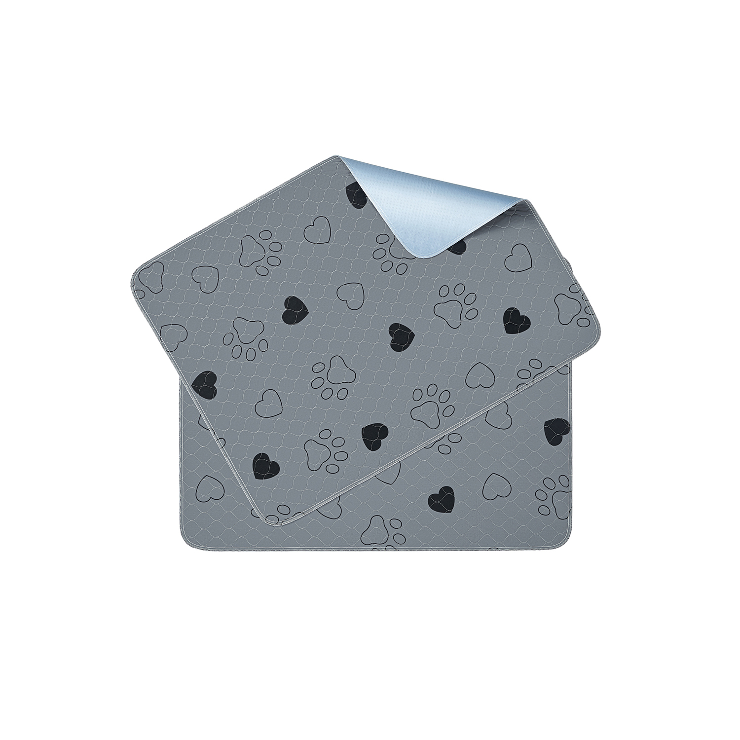 Welpen-Unterlagen waschbar 152 x 122 cm 2er Set XL