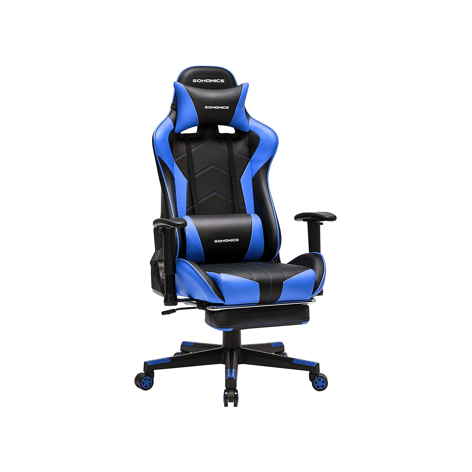 Gaming Stuhl schwarz-blau