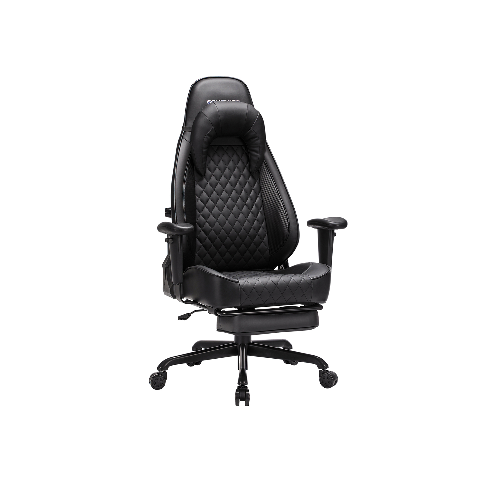 Bürostuhl mit Fußstütze