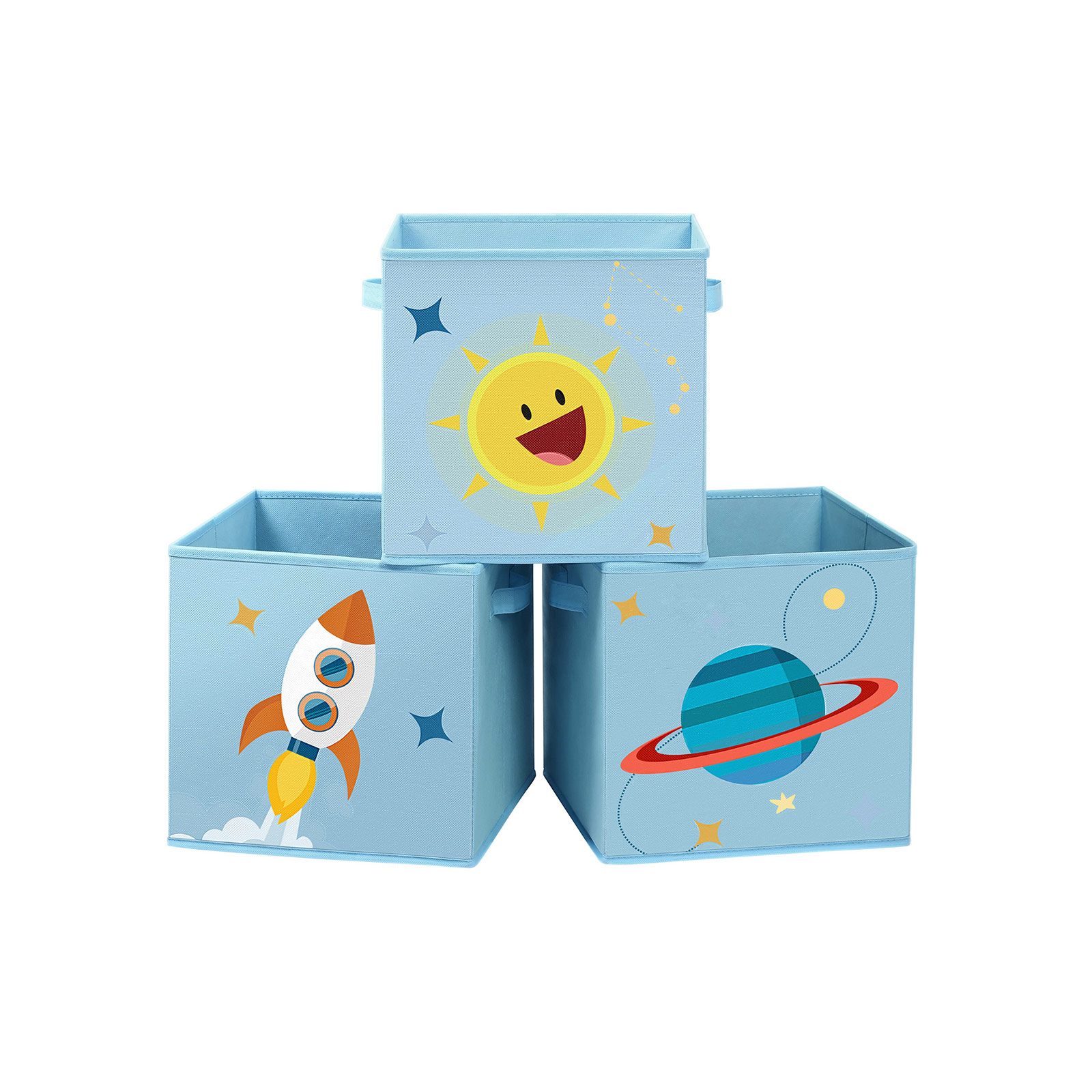 Aufbewahrungsboxen blau