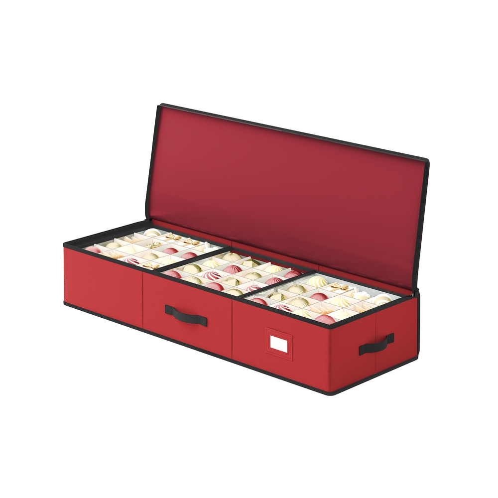 Aufbewahrungsbox für Weihnachtskugeln mit Fächern