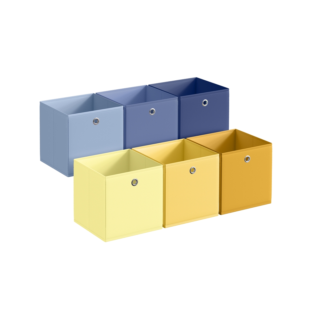 Aufbewahrungsbox, 6er Set für Würfelregal