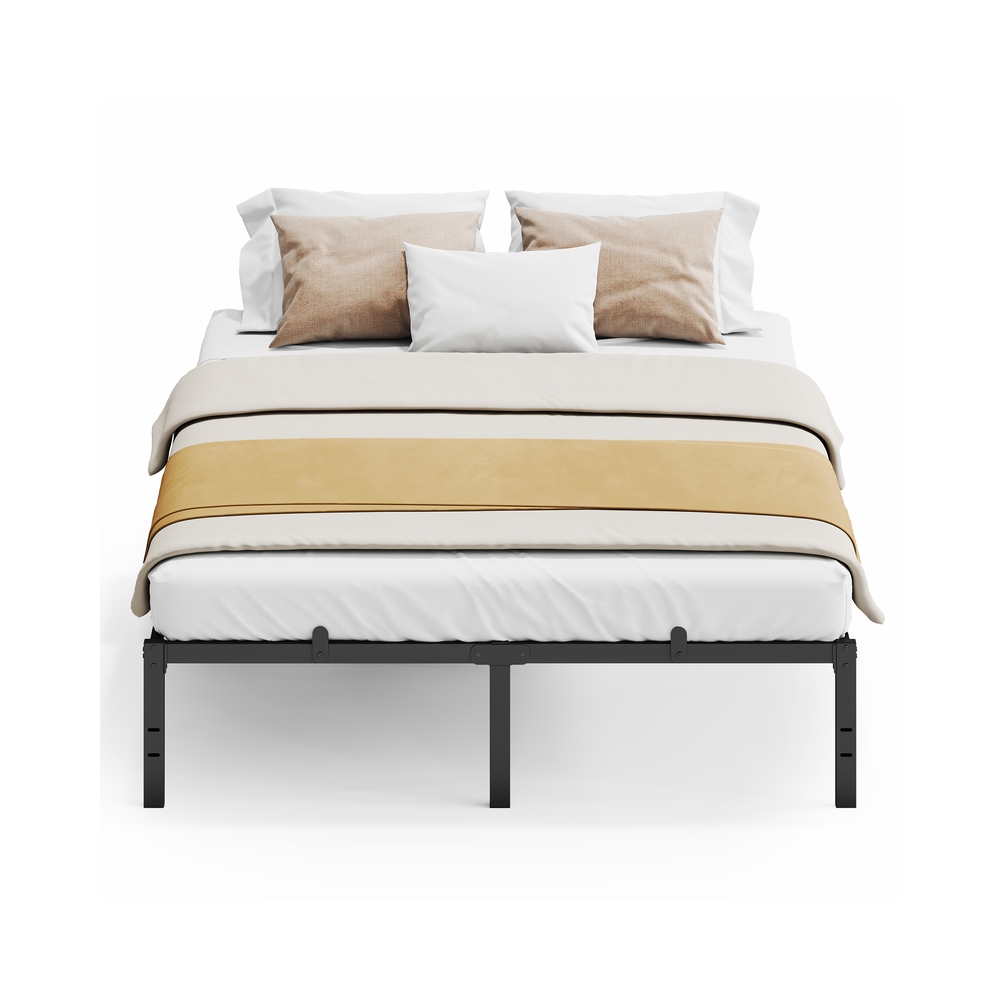 Metallbettgestell mit Stauraum und modernem Design für Schlafzimmer