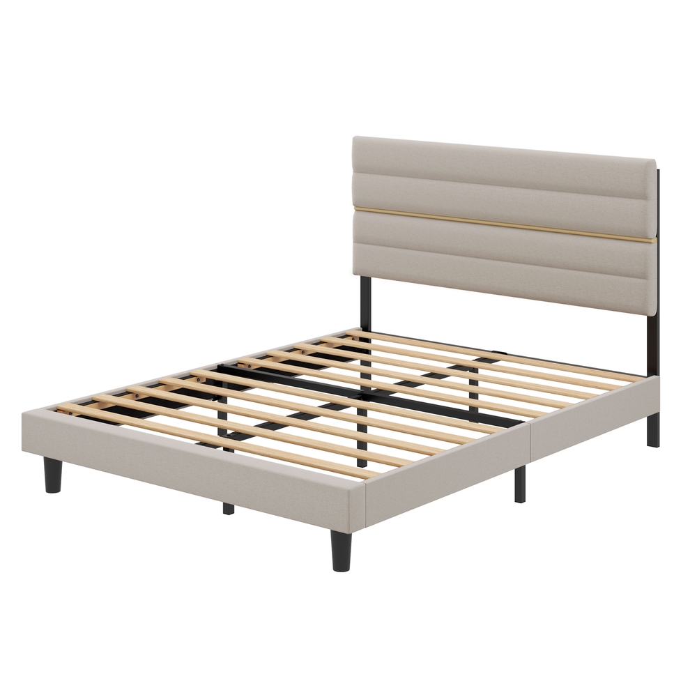 Bettgestell, Doppelbettgestell, passend für 160 x 200 cm Matratze
