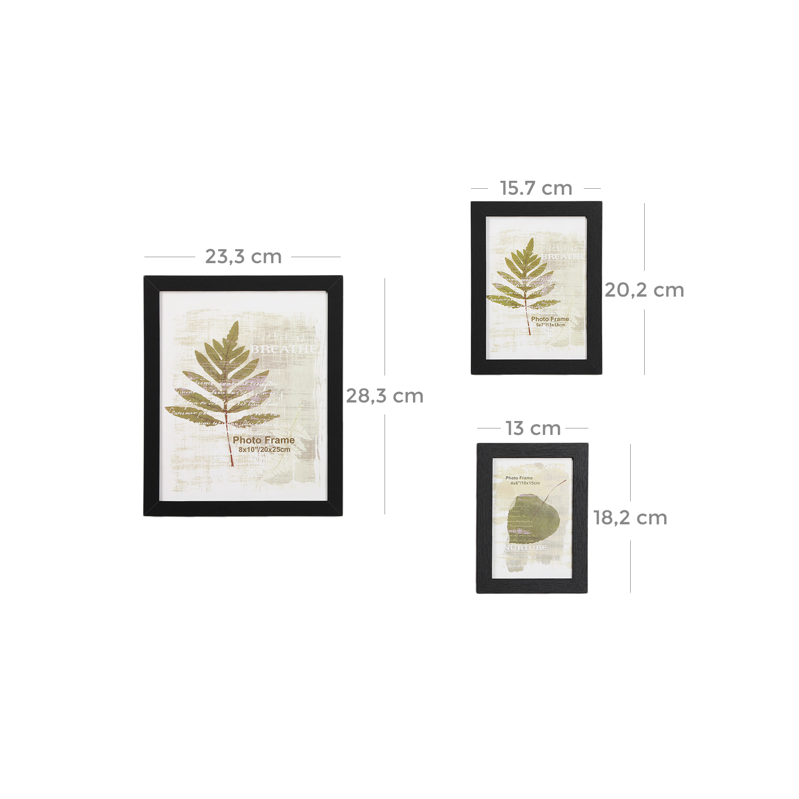 Nuotraukų rėmeliai su įvairiomis nuotraukomis