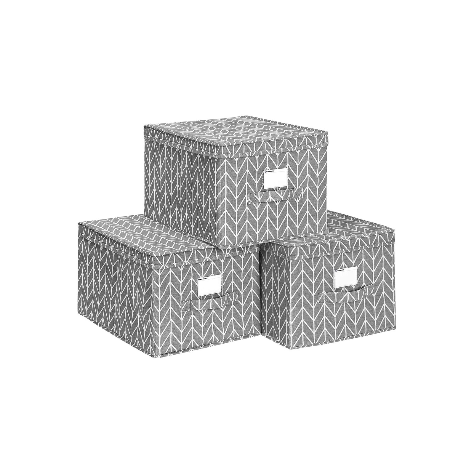 Faltbox 3er Set Organizer grau