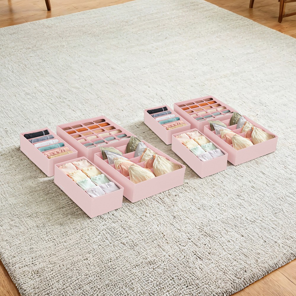 8 Organizer für Unterwäsche, faltbares Design, Schubladen-Organizer