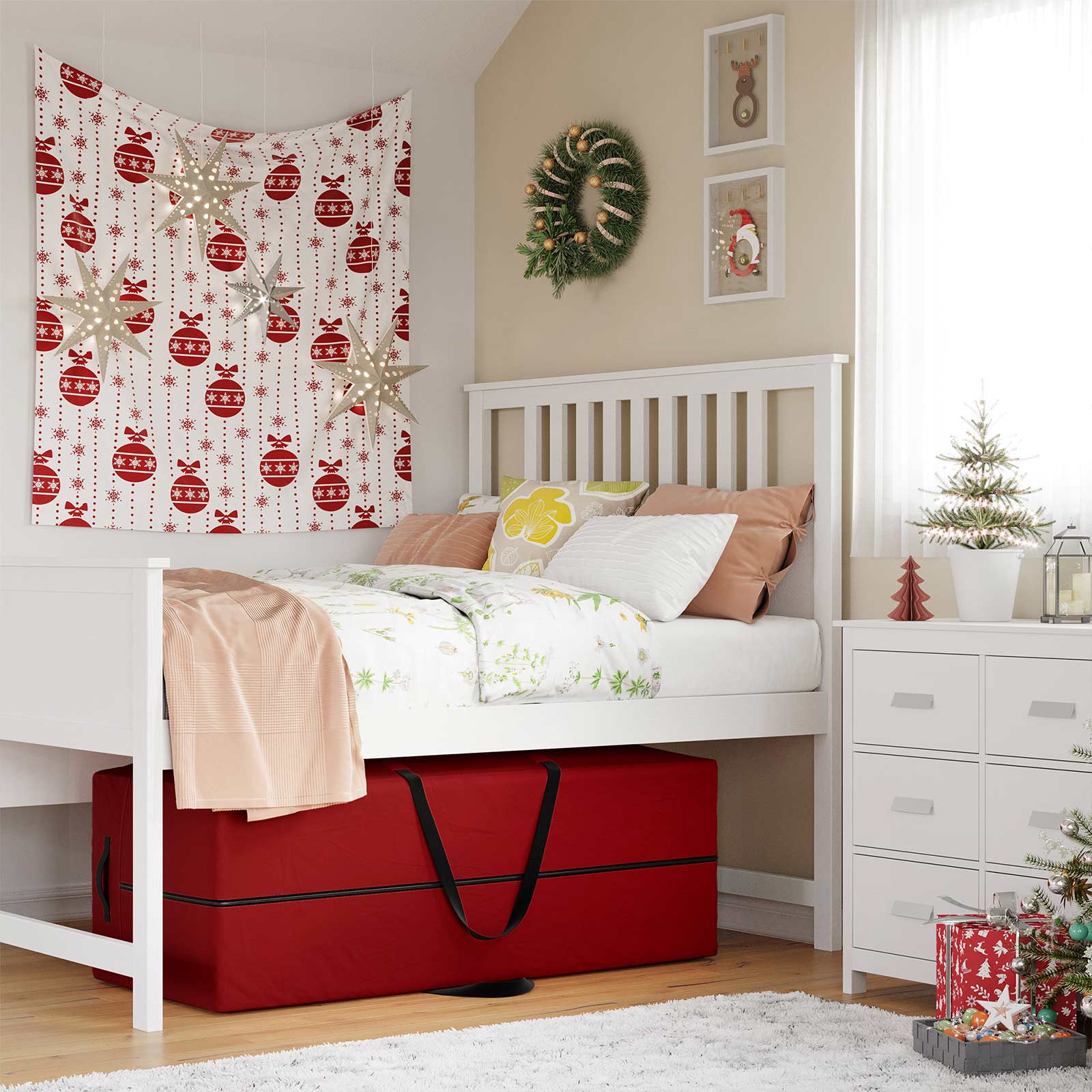 SONGMICS Aufbewahrungstasche für Weihnachtsbaum, Tragetasche, für Bäume