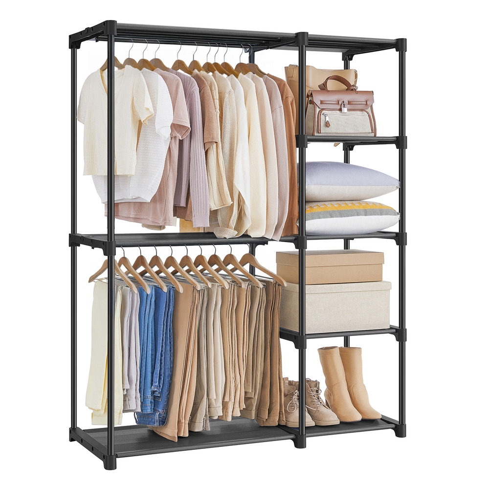 SONGMICS Offener Kleiderschrank RYG24BK