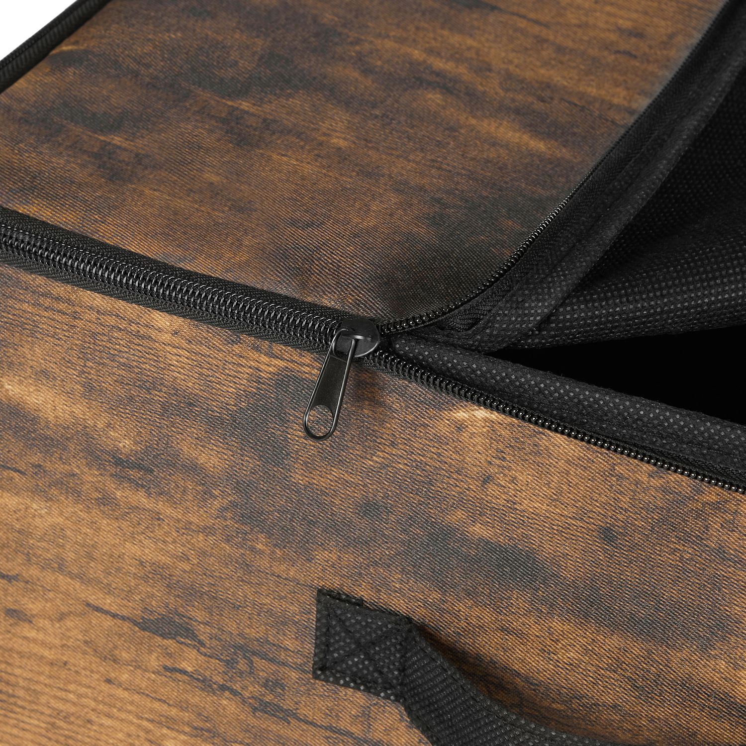 Dėžutė su dangčiu vintažinė rudai juoda