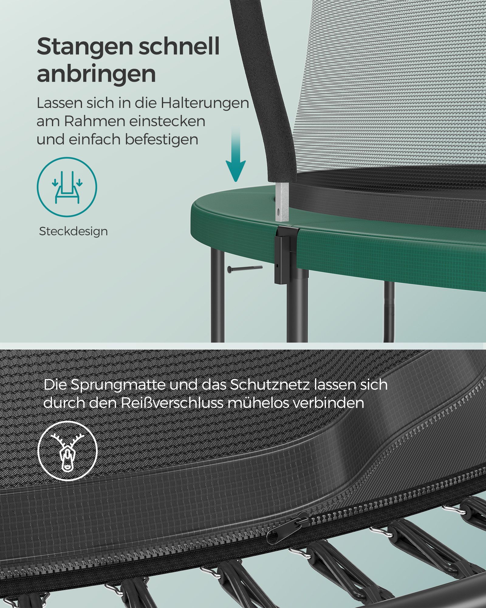 Batutas be spyruoklių