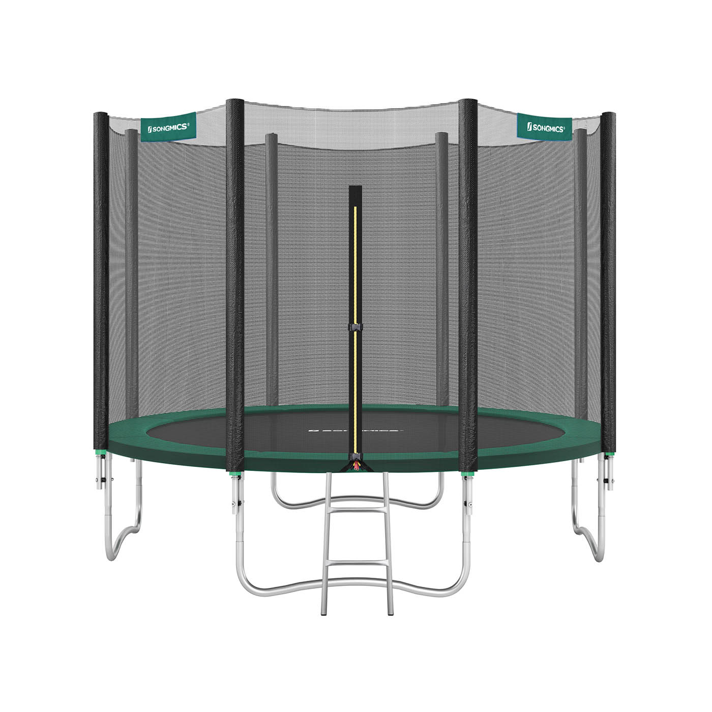 Trampolin Ø 305 cm schwarz-grün