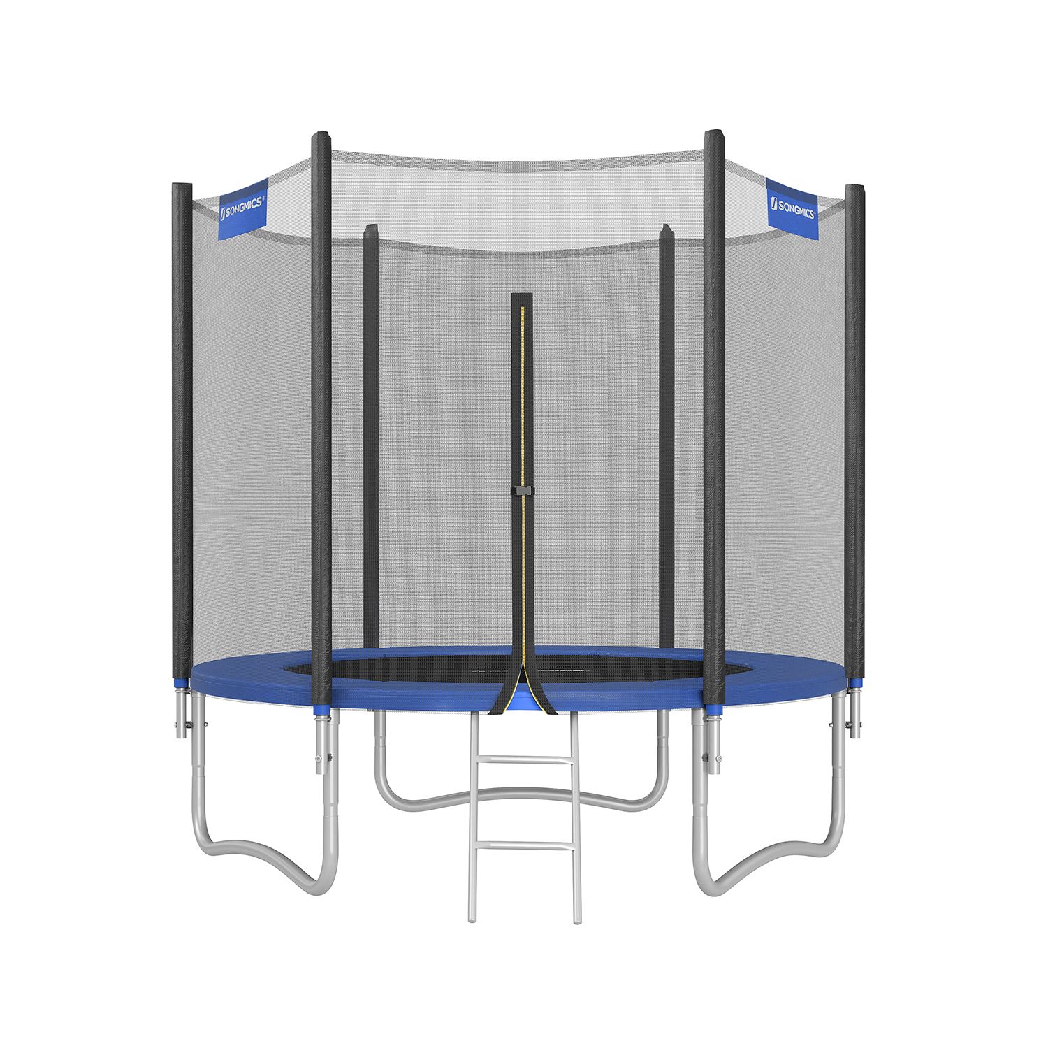 Trampolin 244 cm Schwarz-Blau
