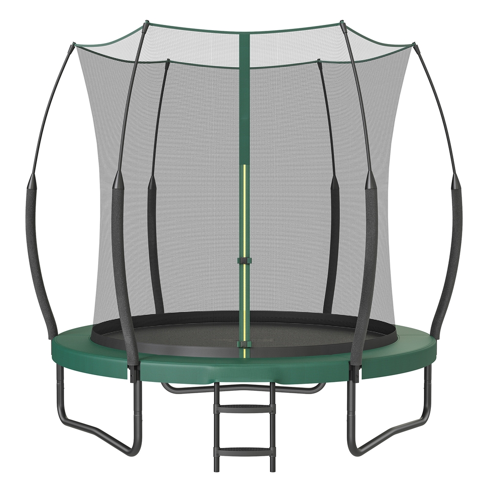 Trampolin federlos, Outdoor-Trampolin für Kinder, elastische Seile