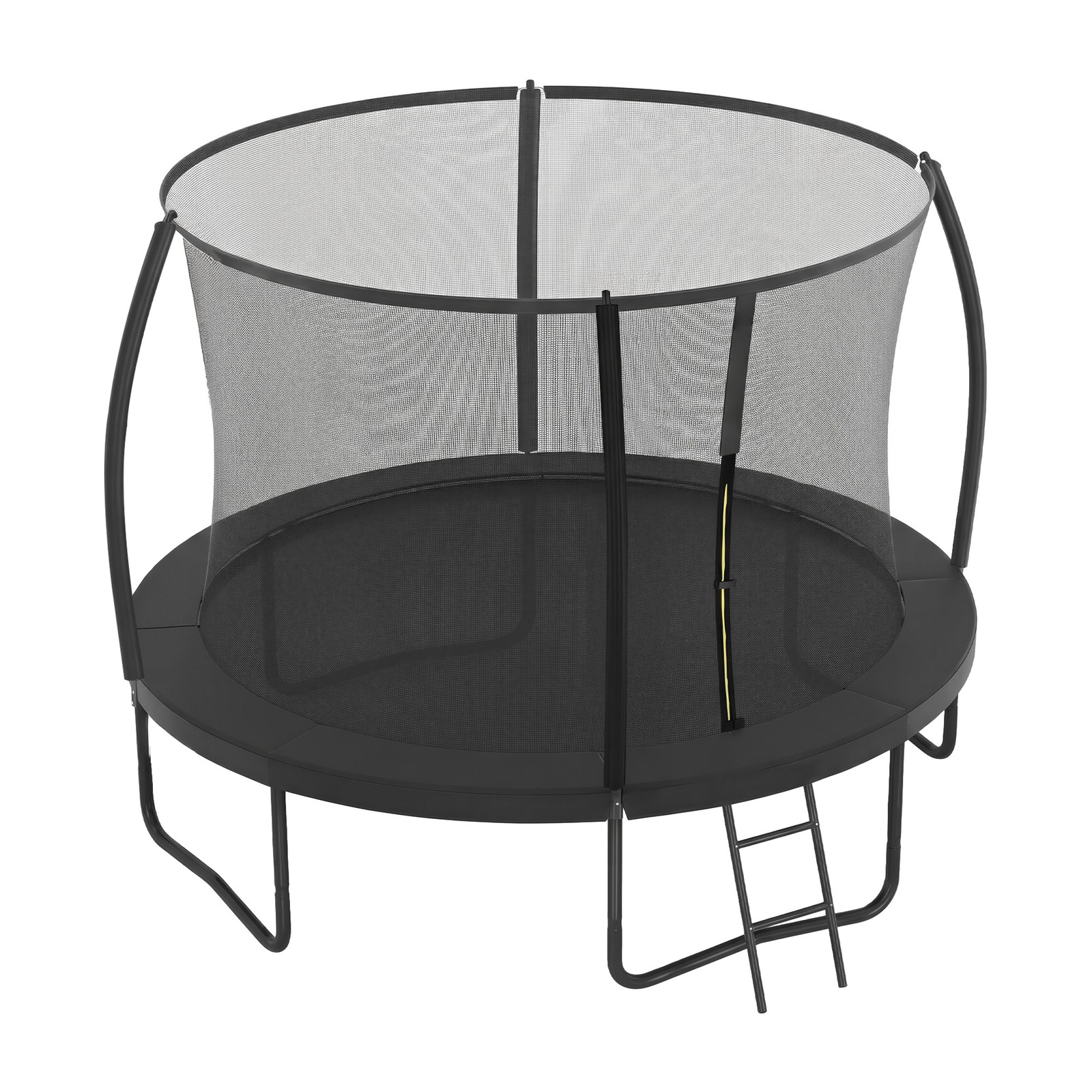 Outdoor Trampolin, Sicherheitsnetz Trampolin für Kinder, gebogene Stangen