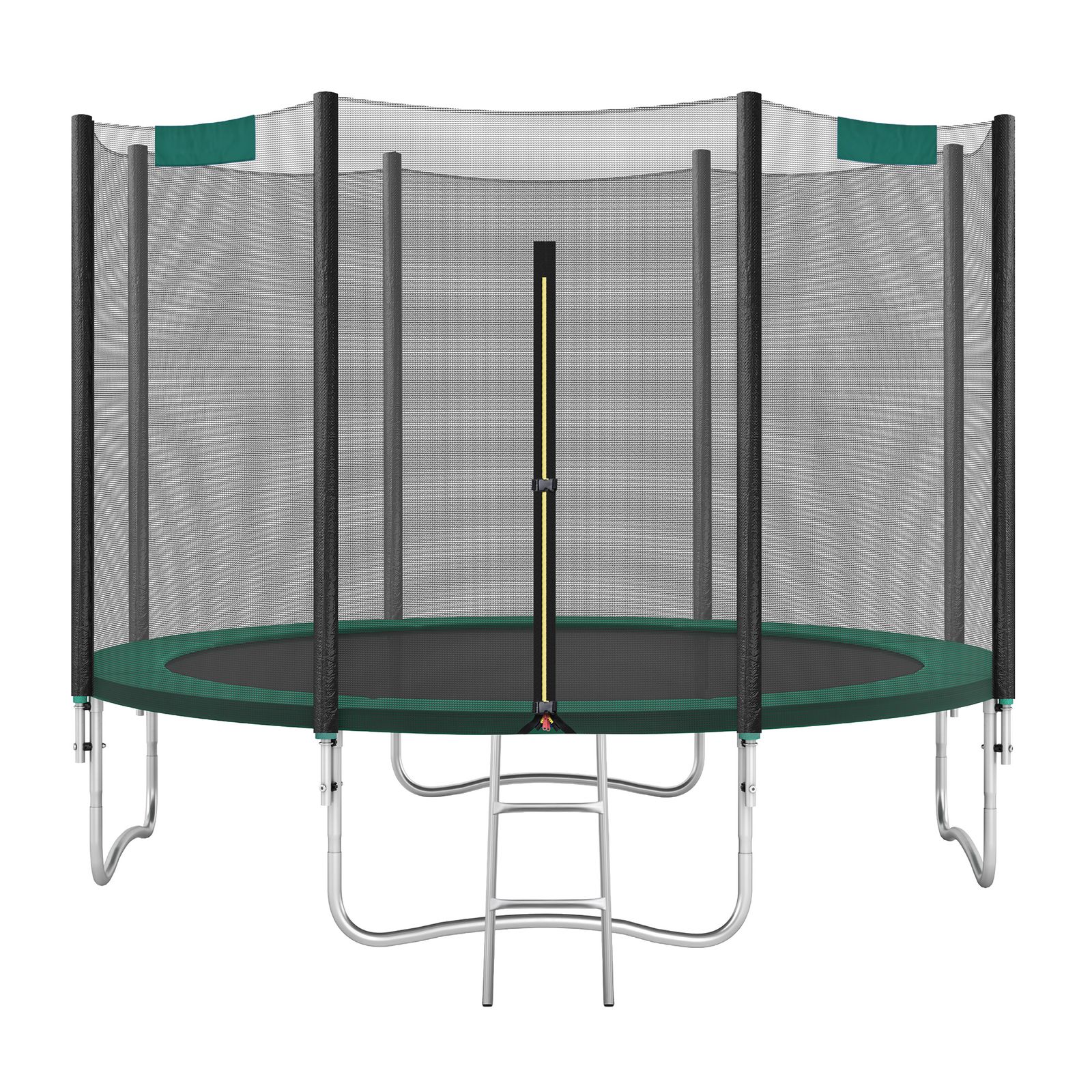 Outdoor Trampolin 366 cm mit Sicherheitsnetz, Trampolin für Kinder, Leiter