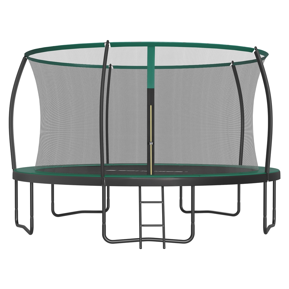 Trampolin, Gartentrampolin mit Sicherheitsnetz, Randabdeckung