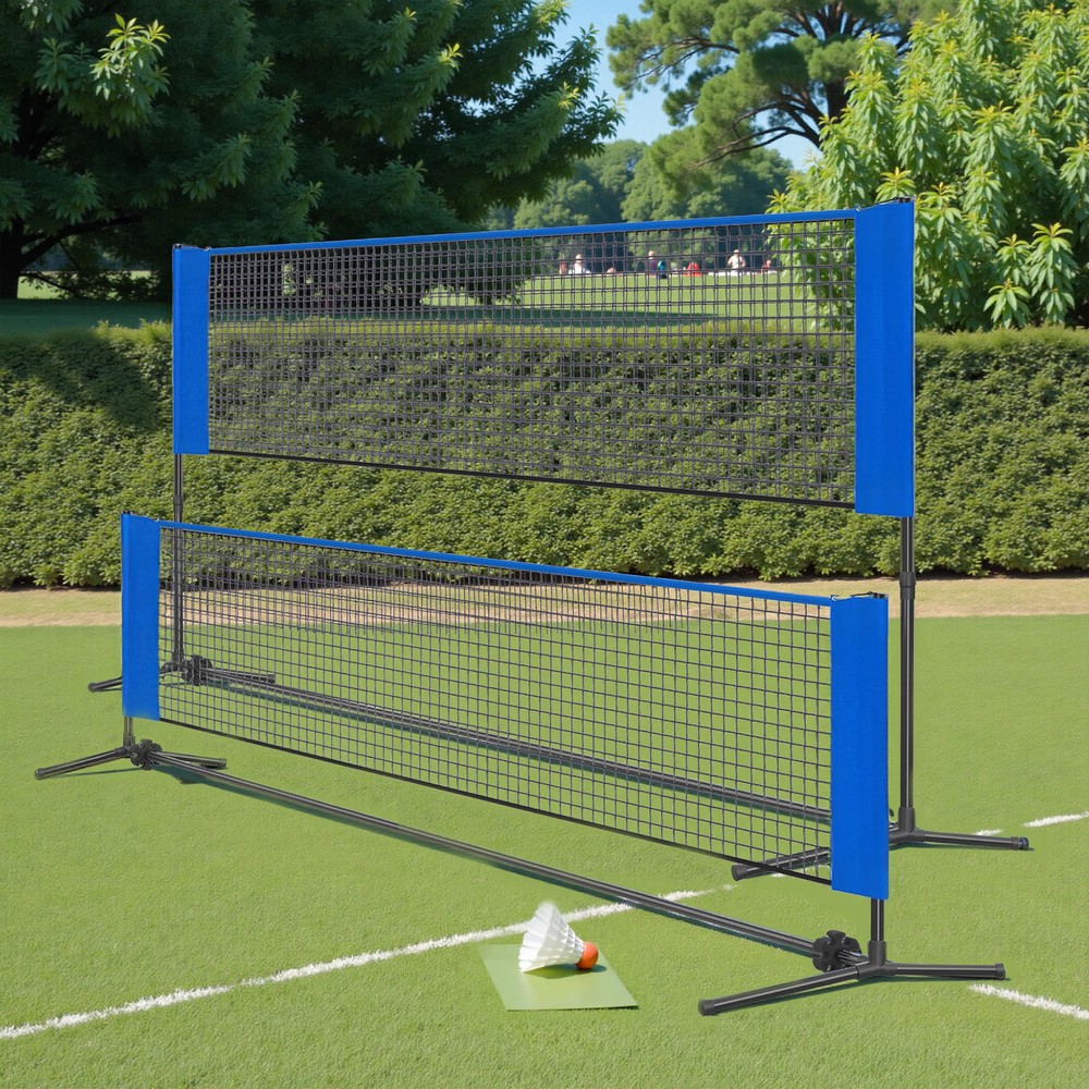 500 cm Badmintonnetz, höhenverstellbar, Volleyballnetz