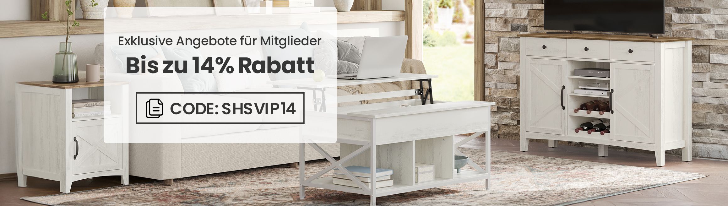 Ausgewählte Wohnzimmermöbel für Mitglieder