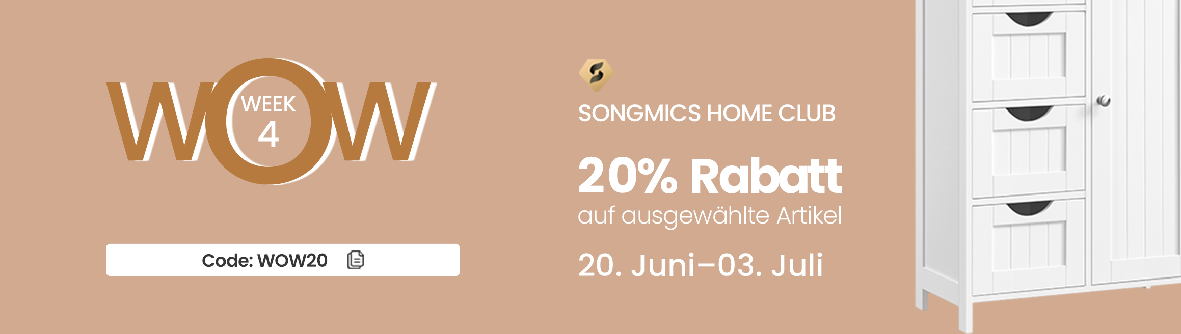 20% Rabatt-Möbel für Mitglieder