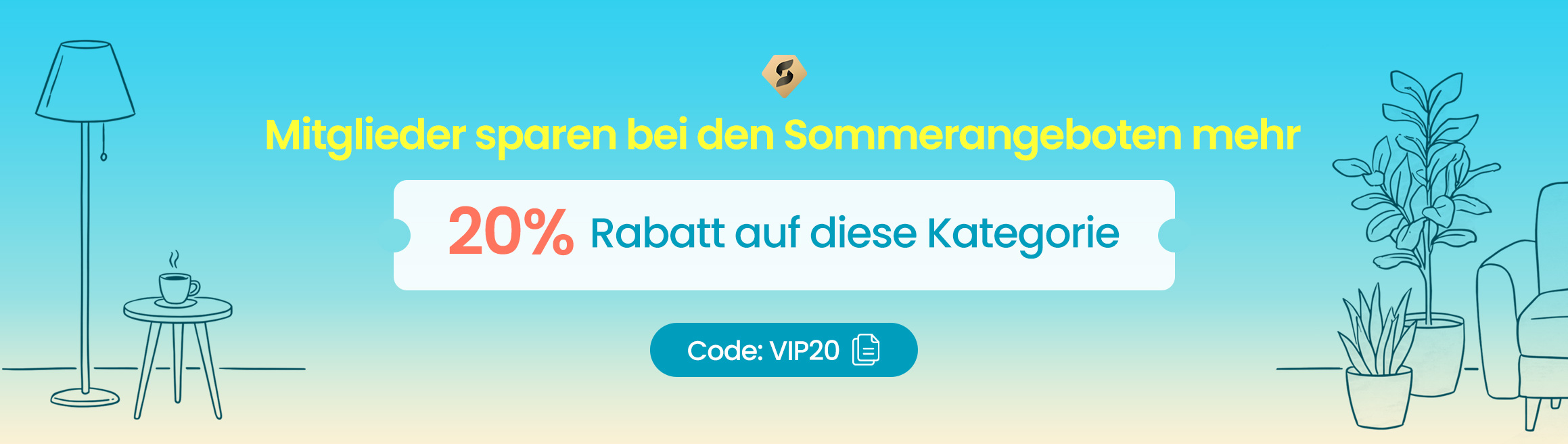 Ausgewählte Wohnzimmer-Möbel für Mitglieder （20%）